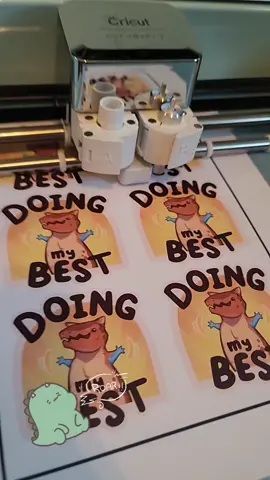 New sticker pre-order so you can let everyone know you've done your best!!link in my bio!  #dinosaur #sticker #prehistoricplant #phrehistoric #carnatorous #carnator #dinosaurs #motivation #shopsmall #kawaii #fypシ #fyp