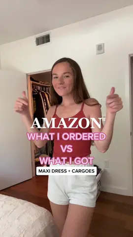 @cathieobrienn literally RUN to order this dress + these cargoes in every color because omggg 😍🤩 #fyp #foryou #amazon #amazonfinds #amazontryon #amazonfashion #amazonfashionfinds #whatigot #whatiorderedversuswhatigot #whatiorderedvswhatigot #greenscreen #amazoncargopants #amazondresses #amazonsummer #amazonsummermusthaves #amazonsummerdresses #amazonsummerfashion #cargopants #maxidress #outfitinspo #styleinspo #fashioninspo