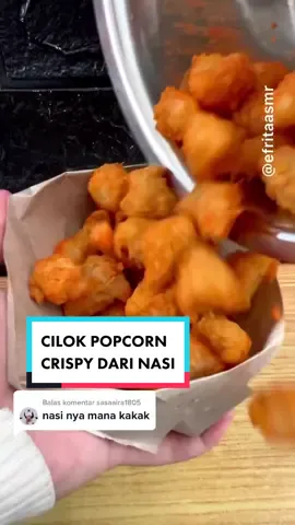Balas @sasaaira1805 cilok popcorn crispy balado dsri nasi #racunefrita #fyp #jajansd #cemilansimple