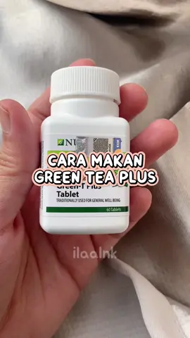 cara makan green tea plus 🫶🏻 #greenteaplus #amway #nutrilite
