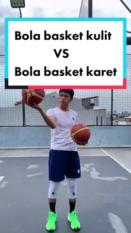 Bola basket karet vs kulit!