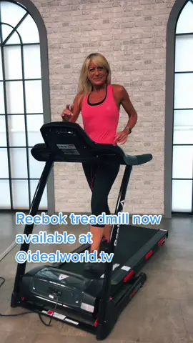 It’s time to work on your strut! The @Reebok treadmill is now available at www.idealworld.tv WHILE STOCKS LAST #idealworld #tvshopping #idealworldtv #shopping #reebok #treadmill #treadmillchallenge #treadmillchallengemodel #modelwalk #modelwalkchallange