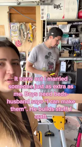 #woodworking #crafts #marriage #marriagehumor #marriedlife #couplestiktok #hisandhers