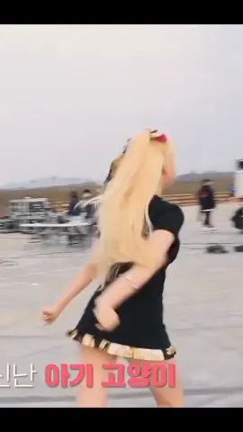 Liz's Ninja Run #ive #liz #kpop #fyp #cute #kpopfyp