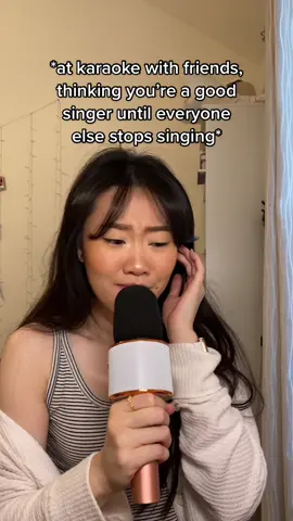 🥹 #fyp #explore #relatable #iykyk #funny #viral #trending #karaoke #friends #offkey #singing #karaoketiktok #hangout #friendship #karaoketime