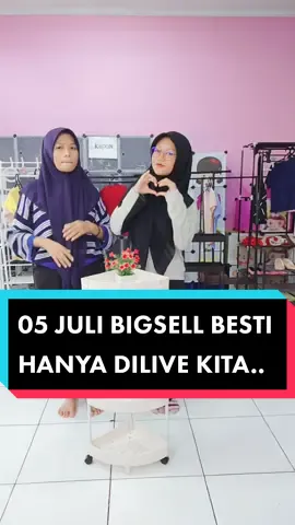 DAVE THE DATE JANGAN LUPA 05 JULI KITA ADA BIGSELL BESTI🥰🥰#viral #fypシ #promo #diskonancheck #lemariminimalis