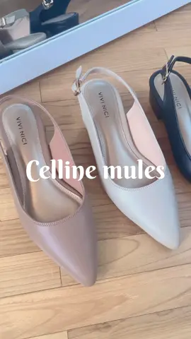 Cakep banget ga tuh Celline Mules? 🥹✨ kamu pasti suka deh karena qualitasnya jempolan banget👍🏻 dan untuk sol nya ga licin sama sekali 😍 #fyp #sepatumurah #sepatuwanita #trending #vivinicicollection ##7.7promosale #hargadiskon