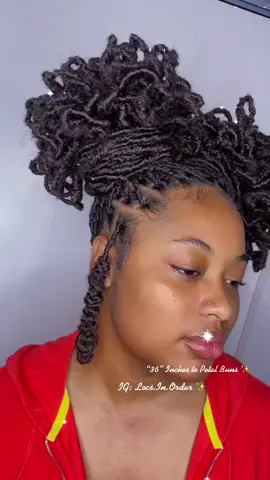 “36” Inch Soft Locs to Petal Buns 🥰✨ #softlocs #fypシ #fyp  #explorepage #softlocstyles #softlocsnyc #softlocsjersey #blackgirltiktok #protectivehairstyles