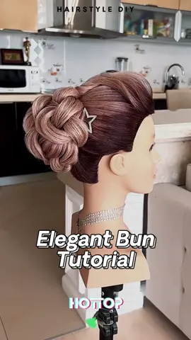 #hairtutorial #hairtok #hairinspo #bun #braids #fyp #fypage #uk #usa #makeup #hottopstyle #hottop