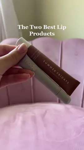 I don’t know if i could chose which one of these i like better because they are both that good  #rhode #rhodeliptreatment #summerfridays #summerfridayslipbalm #butterbalm #rhodeskincare #haileybeiber #lipproduct #lipproducts #lipbalm #glossylips #foru #favoritelipgloss #microinfluencer #microinfluencerunder10k