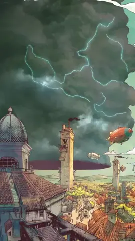 Crafted with love. Eight years in the making. Skies of Fire #comics #indiecomics #steampunk