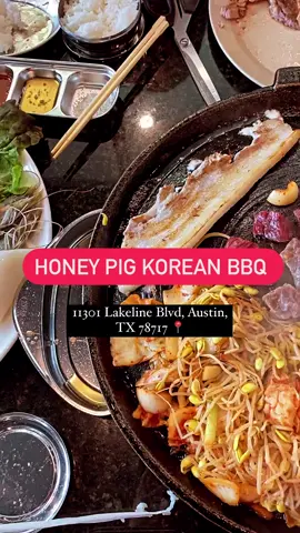 @honeypigbbq is open in lakeline area next to hmart! They are open daily 11-11 most days and 11-midnight Friday-Saturday. It’s a la carte. Please be patient with them as they just opened. The quality is similar to spots you’ll find in LA imo. #honeypig #austintx #austineats #austinfoodie #austintexas #do512 #austin360 #austinfoodadventures #austinfood #atxfoodtime