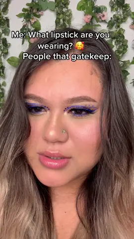 They be like, “the lipstick store” 💀 #makeuptrend #gatekeepers #graphicliner #makeuprelatable #makeupmeme #fypage
