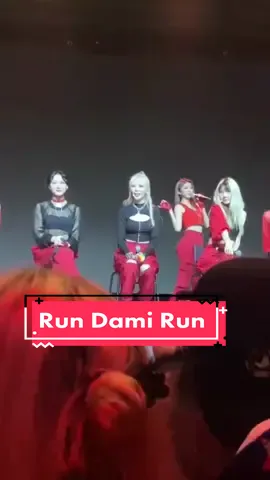 Run Dami Run 🏃‍♀️ Credits: @/oddeyewendy and @/angenthill #kpop #fyp #dami #yoohyeon #dreamcatcher #concert #fancam #tour #kentucky