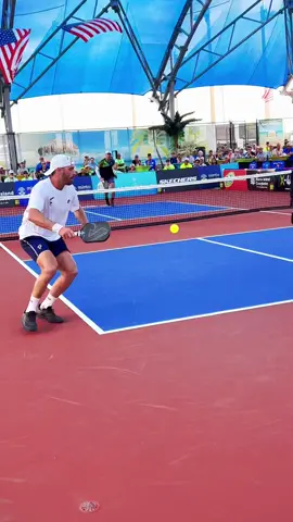 Few things say America like an epic game point at the US Open. 🇺🇸 #pickleball #pickleballtiktok #4thofjuly #sports #tennis #highlights #foryou #thekitchen
