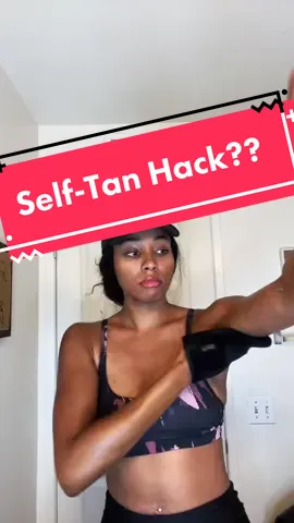 Self-Tan hack?? #fyp #foryou #grwm