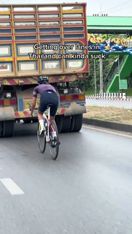 What the caption said #thailand #cycling #streets