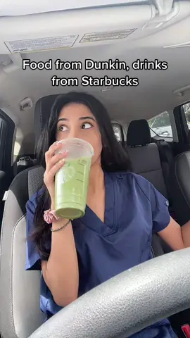 also half off cold drinks at starbucks today #fyp #starbucks #dunkin #longisland