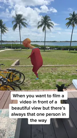 Who can relate?! I hate it when i want to film something and theres always someone there like I cant tell them to leave I dont own the place! 😂 #yoga #filming #view #yogaviews