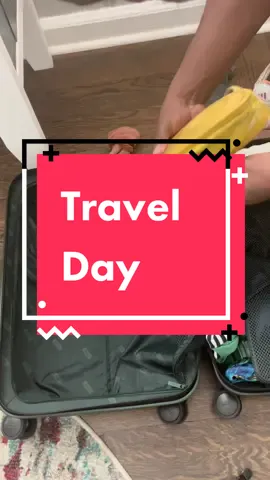 Travel day heading back ti NY whats the one thing you always forget while packing ?#travel #blacktravel #fashion #fashiontiktok #traveltiktok #awayluggage #packing #fyp #foryoupage