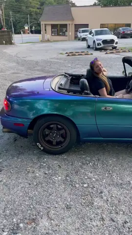 I love this little car! #miata #cargirl #projectcar #jdm