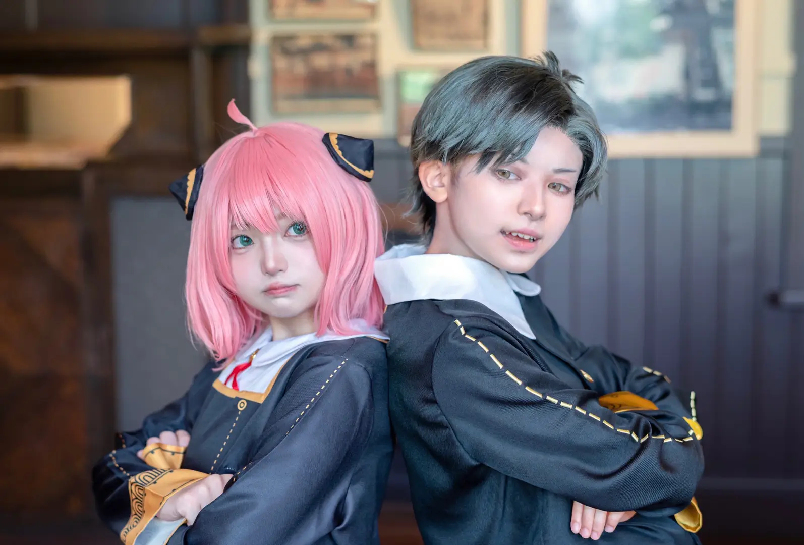 Anya@aruku933 #cosplay #コスプレ #スパイファミリーコスプレ #ダミアン・デズモンドコスプレ #spyxfamilycosplay #damian #アーニャ・フォージャーコスプレ #anya