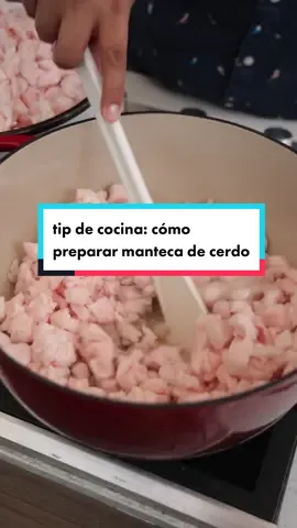 La manteca de cerdo es una de las grasas más ricas y saludables que sí o sí deberíamos incluír en nuestra dieta diaria. Anímate a prepararla, te aseguro que te cambiará la vida. #fyp #manteca #cerdo #grasa #cocina #peru