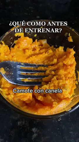 Una hora antes de entrenar 🤤