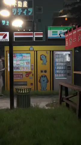 I modeled a Japanese vending machine and got carried away by making a whole scene for it 🤣 #3danimation #digitalart #fyp