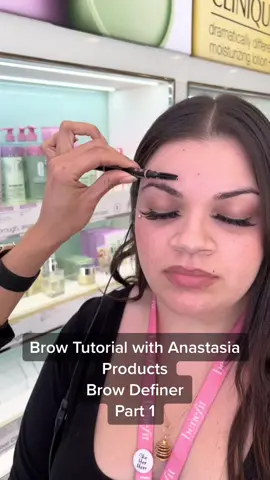 Brow tutorial with Anastasia Products Part 1! #perfectbrows #fyp #ultabeauty #gilroycalifornia #sanjosecalifornia #anastasiabeverlyhills #browdefiner