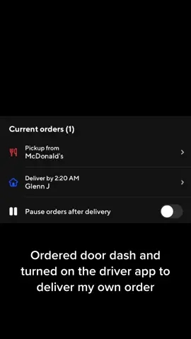 Drove to McDonalds and they said they were closed and they were only accepting doordash orders ……… soooo ….. i did a thing 😂😂😂😂
