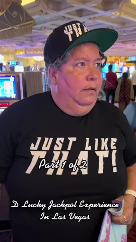 D Lucky Jackpot Experience in Las Vegas with Barbara Part 1 of 2. #jackpot #vegas #casino #slots #dluckyexperience #gambling #justlikethat