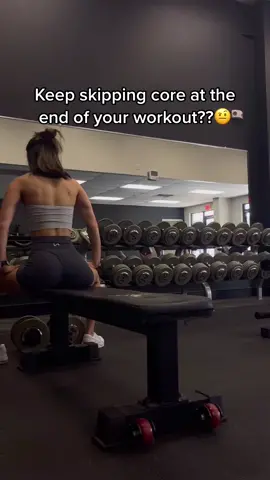 Get after it today🤝 ig: abbycainfitness #PlutoTVIsFree #gym #absworkout #core #strengthtraining