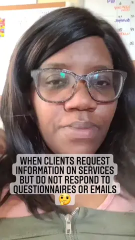 My time is precious which is why I started sending out questionnaires to prospective clients before I speak to them.If one can't reply to an email or questionnaire, that's a problem.#weirdvibes #timewasters #mytimeisvaluable