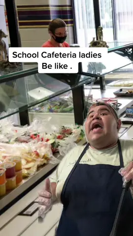 School cafeteria ladies be like Who else remembers their school cafeteria ladies ? 😂 #fyp #school #lunchlady #elementaryschool .