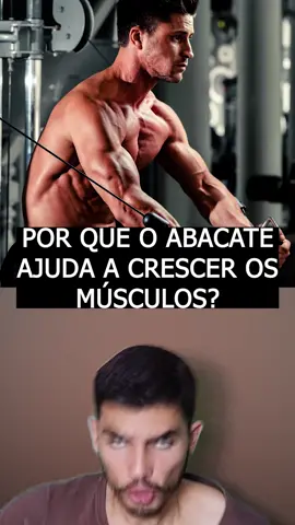 Porque o abacate ajuda a crescer os músculos? #musculação #bodybuilding #comedia