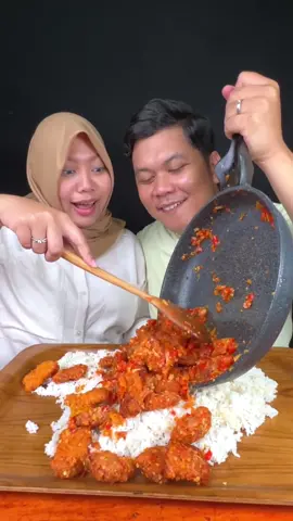 Ajarin istri makan pedes, bisa gak ya dia? #nuggetbalado #serunyakuliner