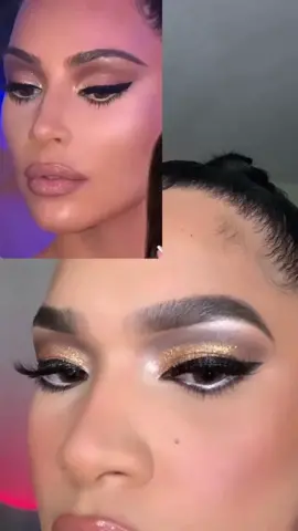 Inspired Makeup Look @Kim Kardashian ✨ #kimkardashian #makeuptiktok #fypシ #foryoupage #mua Code “Elkis” to save!