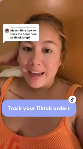 Replying to @eypreeal How to track Tiktok orders? 🛒