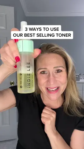 Curious about how to use our CoQ-10 Toner, here a 3 different ways @justindielee uses it 💚 #skintok