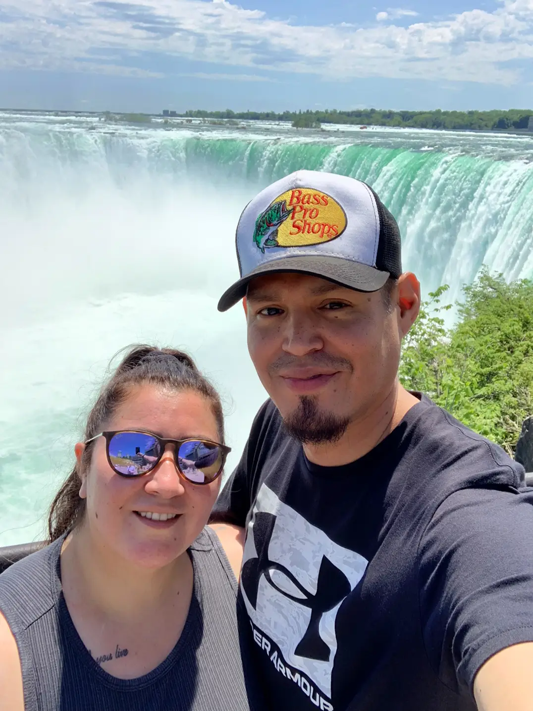 Absolutely love this woman to death!! I don’t know where i’d be without her!! 💞💟❤️ #Familytrip #Niagrafalls #Toronto #Jaysgame #Soulmates #Fiancé #Vacation2022