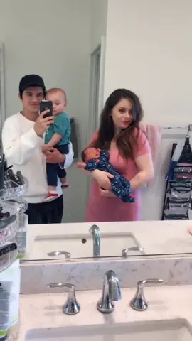 Should I recreate this with Baby #3? I wish birth was that fast! #couplegoals #challenge #fliptheswitch #fliptheswitchchallenge #pregnant #pregnancy #babybump #fyp #viral #trend #coupletok #momtok #repost
