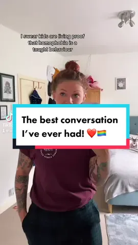 I can’t believe it was a whole year ago that this video blew up 🥰 Sometimes kids really do deserve more credit ❤️🏳️‍🌈 #lgbtq #positivity #lgbtqia #gaytiktok #lesbimum