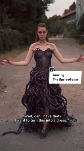 Here‘s how I made The UpsideGown! I hope you enjoy and if you have anymore questions, plesse ask and I‘ll try to answer! #strangerthings #strangerthingsart #costumemaking #vecna #cosplayer