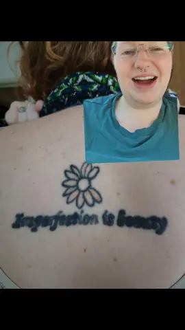I have gone to the same tattoo shop for all my other tattoos. the artists are amazing and I can't wait to see what Dave does with this monstrosity! #fyp #tattoo #tattoocoverup #foryou