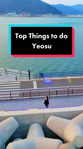 Top things to do in Yeosu! Follow for more travel content. #foryou #fyp #foryoupage #fypシ #traveltiktok #koreantiktok #travellife #travelbucketlist #travel #korea #traveltok