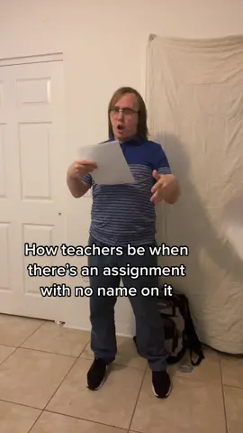 Always forgetting to write the name. #fyp #comedy #xyzbca #fypシ #school #teacher