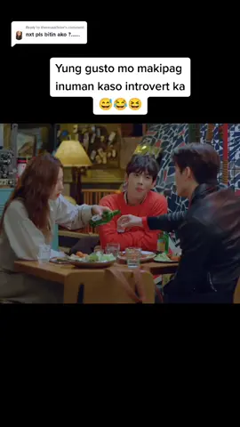 Replying to @theresaalfelor ung gustong gusto mo sumali sa usapan kaso di mo alam sasabihin mo😂😂 #runon #funnyscene #kdrama #comfortdrama #bestscene #introvert #fyp