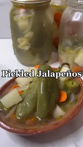 Pickled Jalapeños 🔥🌶 #Fteddsters #Foodie #Cooking #Recipe #Receta #Jalapeños #PickledJalapeños #Mexican #Spicy