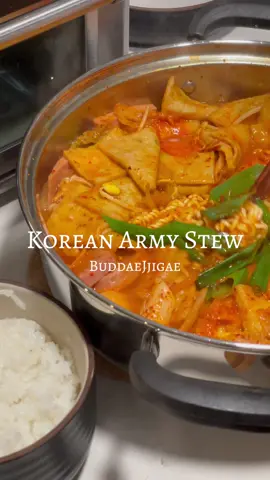 Annual buddaejjigae 😌 #koreanfood #asmr